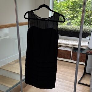 Elegant Black Sleeveless Dress